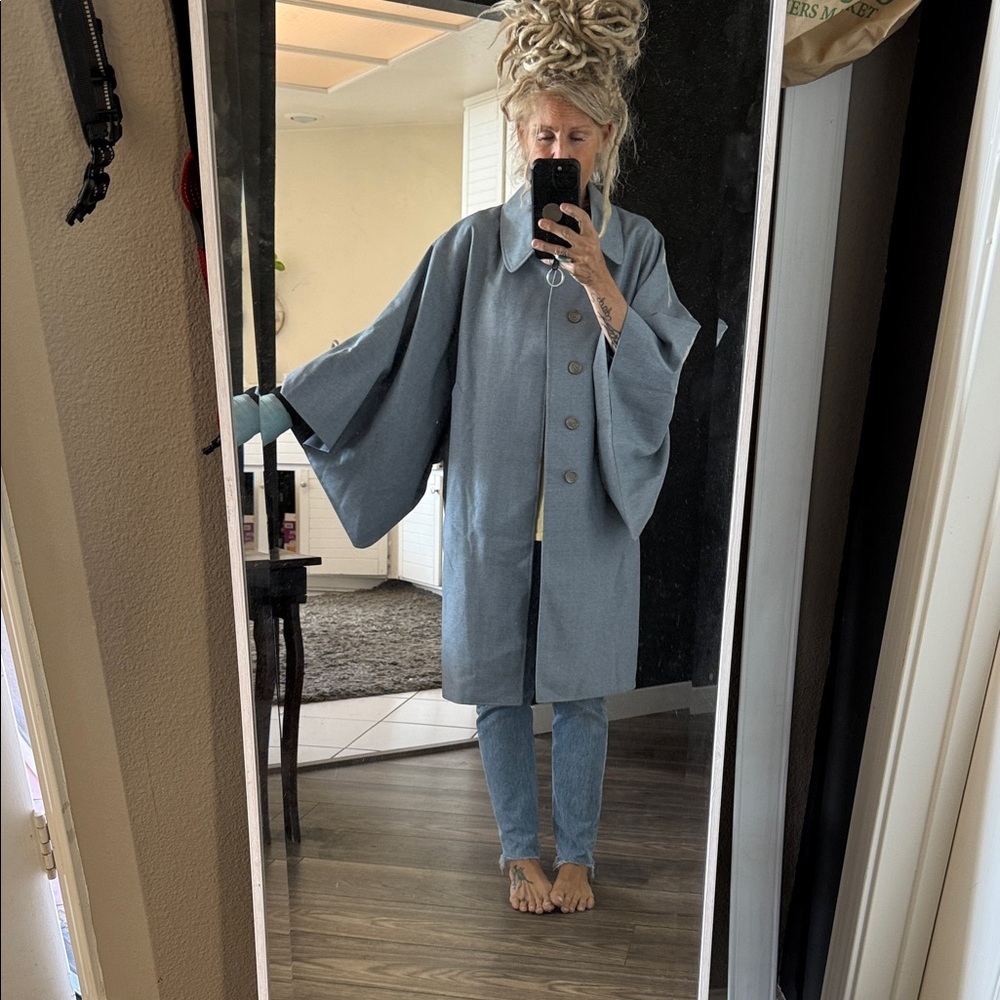 Custom made linen Japanese kimono  quality luxury